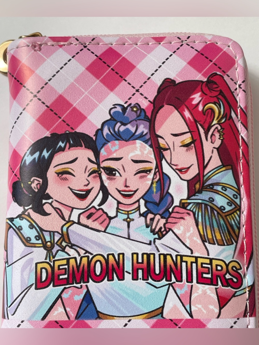 Demon Hunters / Huntrix / Kpop small pink wallet
